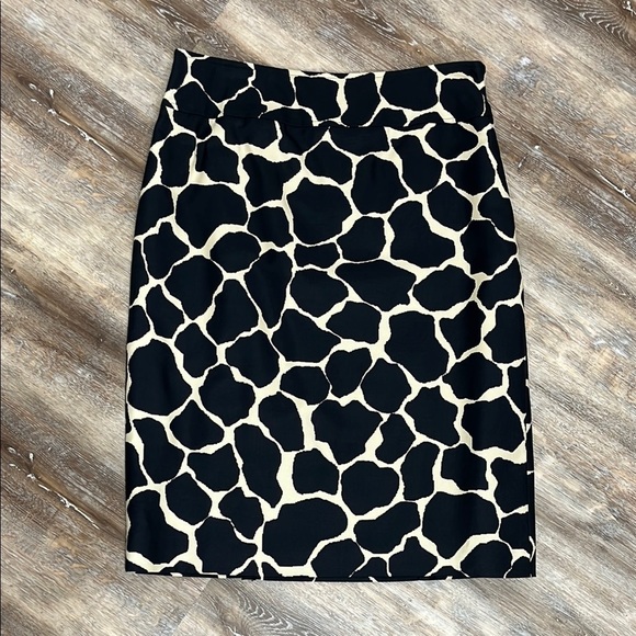 Harold's Womens Pencil Skirt Animal Print Designer Size 8 Professional Statement - Picture 12 of 13